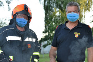 Read more about the article Corona-Desinfektionsmittel: Amstettner Feuerwehren über Gefahren informiert