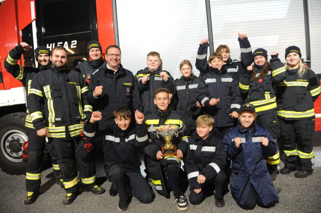 Schnellsten Feuerwehrjugend-Mitglieder des Abschnitts geehrt